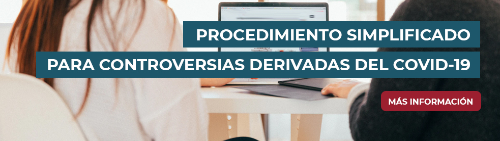 PROCEDIMENT SIMPLIFICAT PER CONTRO`VRSIES DERIVADES DE LA COVID-19